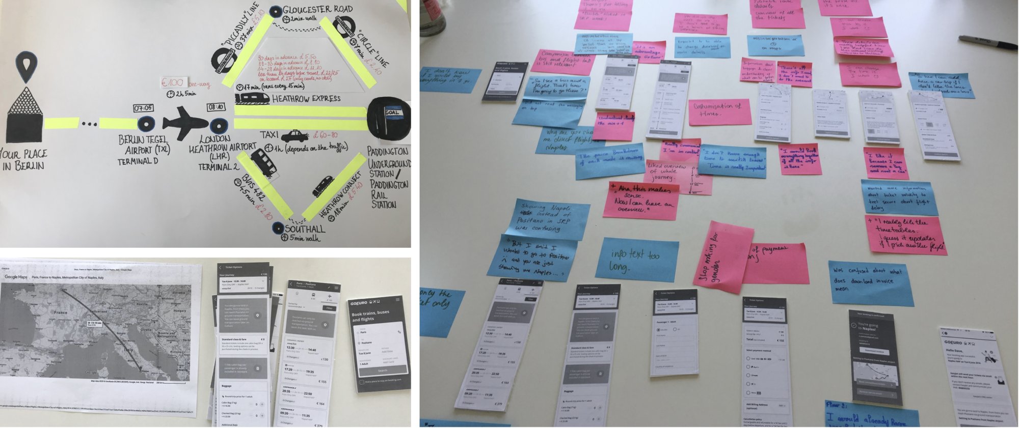 Research: mapping real journeys, from home to the airport and beyond