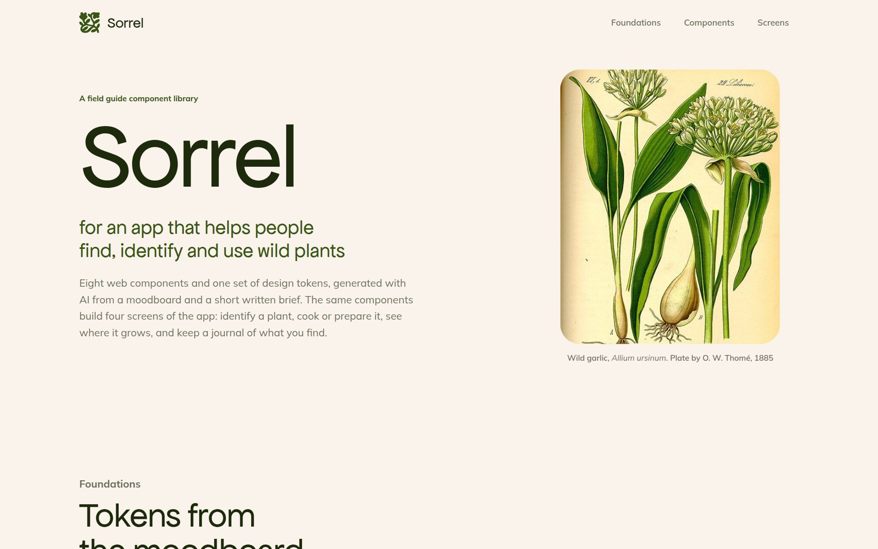 Sorrel component library