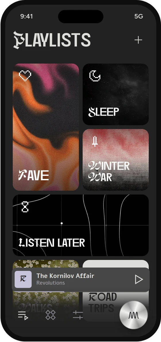 Tapedeck · playlists