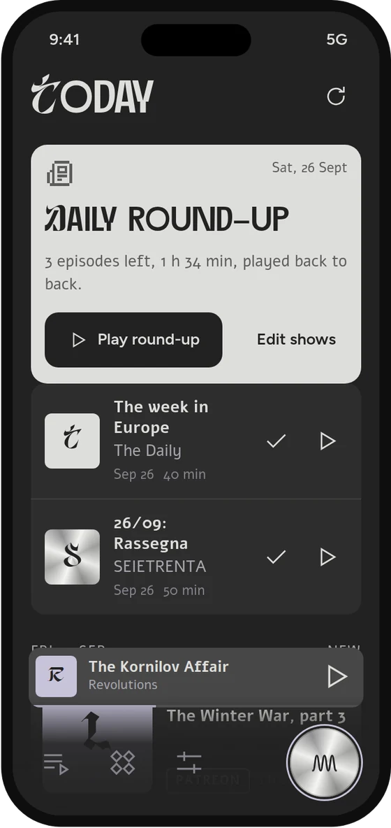 Tapedeck · today
